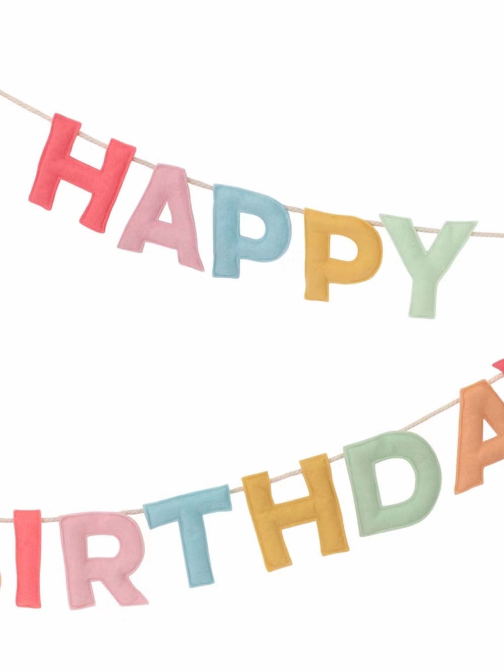 Meri Meri Felt Happy Birthday Garland Banner